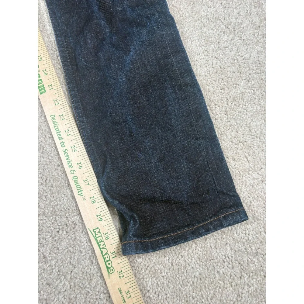 Unbranded Brand UB101 Skinny Fit 14.5oz Selvedge Raw Denim Jeans Indigo Blue 31